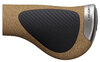 Ergon Lenkergriffe GP1 Evo BioKork Single Twist Shift brown 